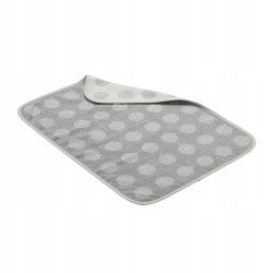 Leander podkład na przewijak MATTY Cool Grey Dots