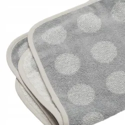 Leander podkład na przewijak MATTY Cool Grey Dots