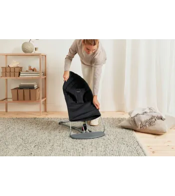 BABYBJORN - leżaczek BLISS Woven, Czarny