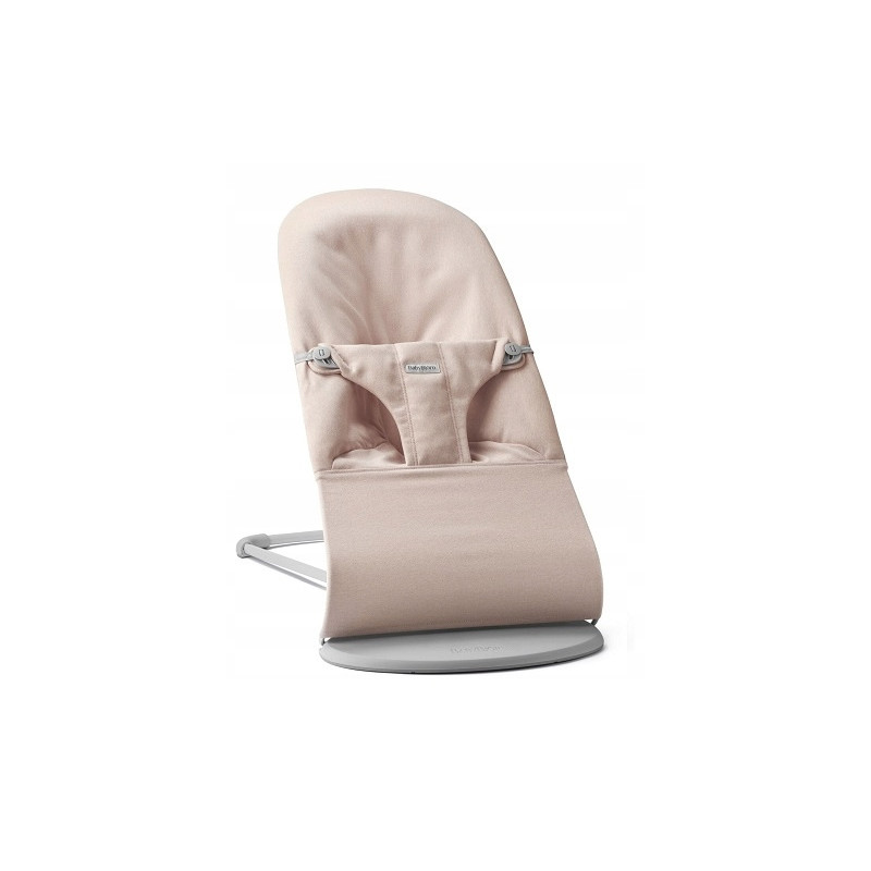 BABYBJORN leżaczek BLISS WOVEN - Jasny Róż melanż