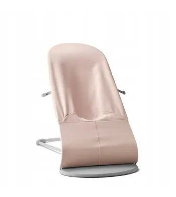 BABYBJORN leżaczek BLISS WOVEN - Jasny Róż melanż