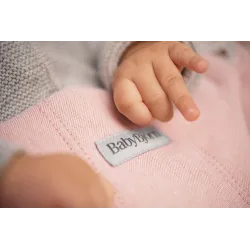 BABYBJORN leżaczek BLISS WOVEN - Jasny Róż melanż BABYBJORN leżaczek BLISS WOVEN - Jasny Róż melanż