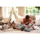BABYBJORN leżaczek BLISS WOVEN - Jasny szary melanż