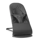 BABYBJORN leżaczek BALANCE SOFT WOVEN/JERSEY Tri Fabric, Ciemny Szary