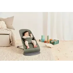 BABYBJORN leżaczek BLISS Woven Petal Quilt Ciemnozielony BABYBJORN leżaczek BLISS Woven Petal Quilt Ciemnozielony