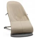 BABYBJORN leżaczek BALANCE SOFT WOVEN - Khaki / Beżowy