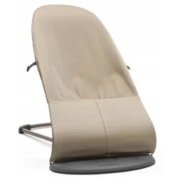 BABYBJORN leżaczek BALANCE SOFT WOVEN - Khaki / Beżowy BABYBJORN leżaczek BALANCE SOFT WOVEN - Khaki / Beżowy