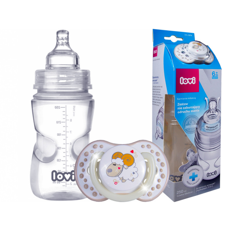 LOVI MEDICAL BUTELKA 250ML SMOCZEK DO KASZY 6M+ SM. USP. 3-6  0121