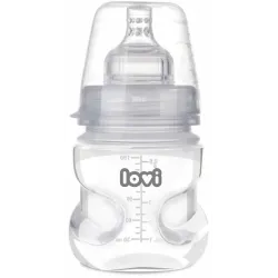 ZESTAW BUTELKA LOVI MEDICAL 150ml + SMOCZEK DYNAMICZNY 0m+ 0437d