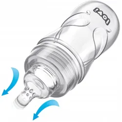 ZESTAW BUTELKA LOVI MEDICAL 150ml + SMOCZEK DYNAMICZNY 0m+ 0437d