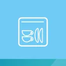 Canpol Babies silikonowy śliniak z kieszonka 51/030  CREME