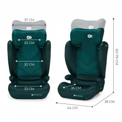 KINDERKRAFT FOTELIK SAMOCHODOWY I-SPARK I-SIZE 100-150 cm GREEN KINDERKRAFT FOTELIK SAMOCHODOWY I-SPARK I-SIZE 100-150 cm GREEN