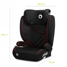 Lionelo fotelik Hugo I-size Black Red