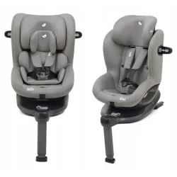 Joie i-Spin 360 i-Size - obrotowy fotelik samochodowy 0-18 kg gray flanel Joie i-Spin 360 i-Size - obrotowy fotelik samochodowy 0-18 kg gray flanel