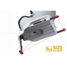 FOTELIK OBROTOWY 360 iSIZE 40-135CM Sparco Sk6000 czarno-szary
