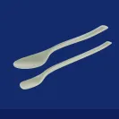 LOVI ZESTAW ŁYŻECZEK DO KARMIENIA duża i mała 2szt 35/585 Pistachio