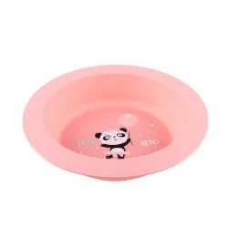 Zestaw naczyń tworzywo sztuczne Canpol babies 56/523 różowy