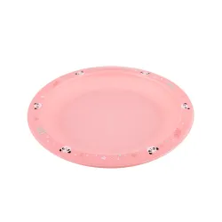 Zestaw naczyń tworzywo sztuczne Canpol babies 56/523 różowy