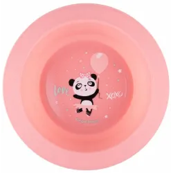 Zestaw naczyń tworzywo sztuczne Canpol babies 56/523 różowy