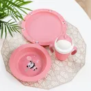 Zestaw naczyń tworzywo sztuczne Canpol babies 56/523 różowy