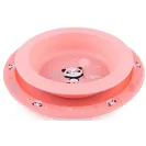 Zestaw naczyń tworzywo sztuczne Canpol babies 56/523 różowy