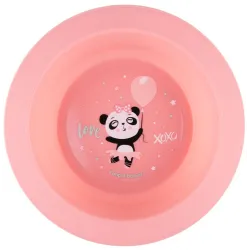 Zestaw naczyń tworzywo sztuczne Canpol babies 56/523 różowy