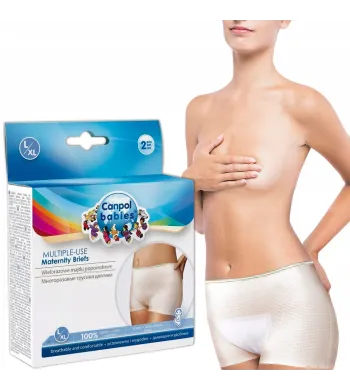 CANPOL WIELORAZOWE MAJTKI POPORODOWE L/XL 2 SZT. 73/002