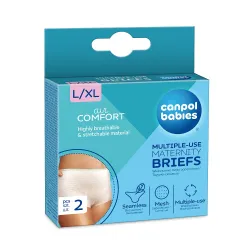 CANPOL WIELORAZOWE MAJTKI POPORODOWE L/XL 2 SZT. 73/002