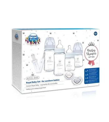 Canpol Zestaw wyprawkowy dla noworodka Royal Baby Little Prince BOY