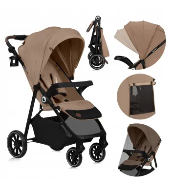 LIONELO Wózek spacerowy EMMA ONE Beige Sand