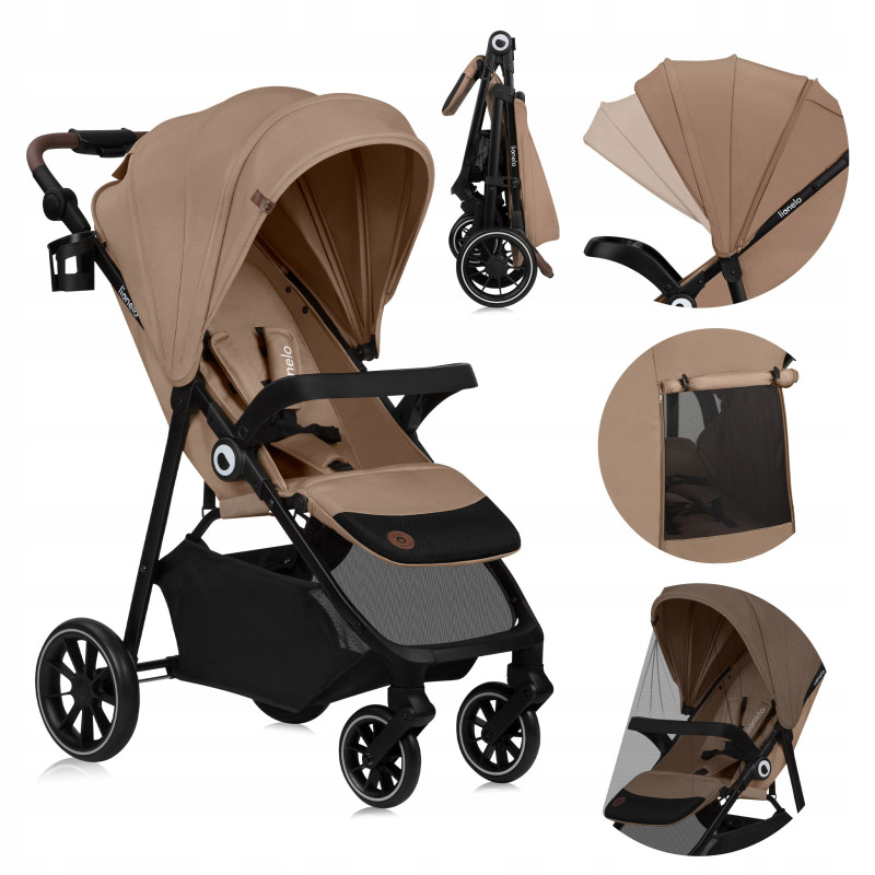 LIONELO Wózek spacerowy EMMA ONE Beige Sand