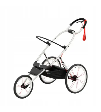 Cybex AVI Stelaż Wózka do Biegania Kremowa (pomarańczowe detale)