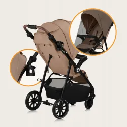 LIONELO Wózek spacerowy EMMA ONE Beige Sand