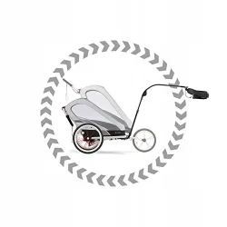 Linka do ciągnięcia Cybex Zeno Sport czarny
