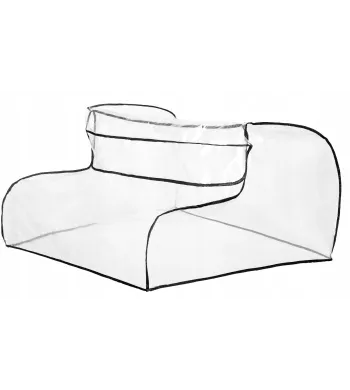 Folia na wózek bliźniaczy głęboki Caretero