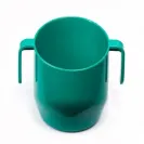 DOIDY CUP KUBEK KRZYWY POCHYŁY KUBECZEK DO NAUKI PICIA  200ml  szmaragdowy