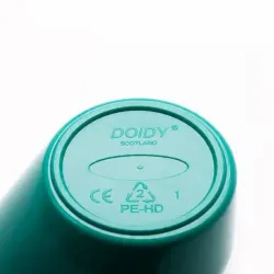DOIDY CUP KUBEK KRZYWY POCHYŁY KUBECZEK DO NAUKI PICIA  200ml  szmaragdowy