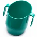 DOIDY CUP KUBEK KRZYWY POCHYŁY KUBECZEK DO NAUKI PICIA  200ml  szmaragdowy