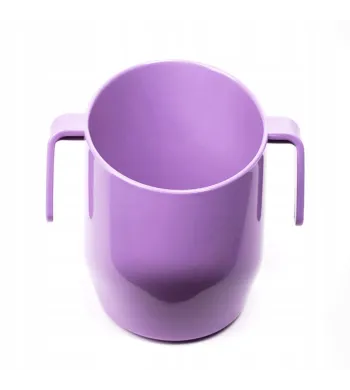 DOIDY CUP KUBEK KRZYWY POCHYŁY KUBECZEK DO NAUKI PICIA  200ml  lawenda