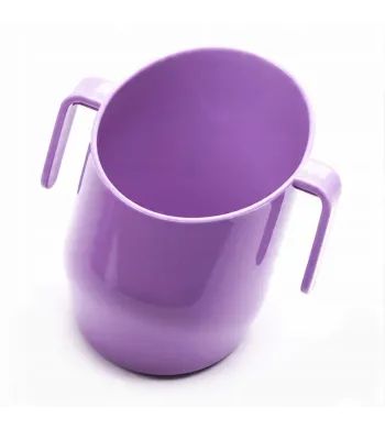 DOIDY CUP KUBEK KRZYWY POCHYŁY KUBECZEK DO NAUKI PICIA  200ml  lawenda