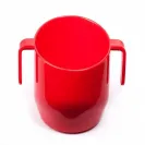 DOIDY CUP KUBEK KRZYWY POCHYŁY KUBECZEK DO NAUKI PICIA  200ml  czerwony