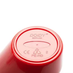 DOIDY CUP KUBEK KRZYWY POCHYŁY KUBECZEK DO NAUKI PICIA  200ml  czerwony