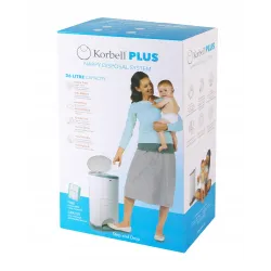 Korbell Pojemnik na zużyte pieluchy 26L