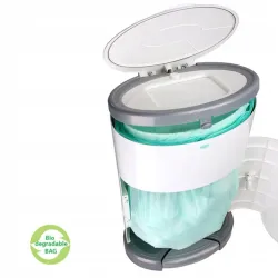 Korbell Pojemnik na zużyte pieluchy 9L biały