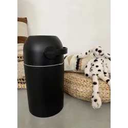 Kosz na zużyte pieluchy Magic Majestic - szary (na 25 pieluch)