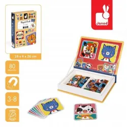 Magnetibook Janod Magnetyczna Układanka puzzle zwierzęta
