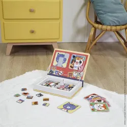 Magnetibook Janod Magnetyczna Układanka puzzle zwierzęta