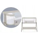 Łóżko dla Dzieci LUNA w Kolorze Beżowym - Komfort i Styl dla Malucha