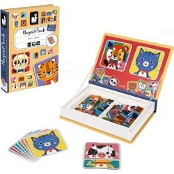 Magnetibook Janod Magnetyczna Układanka puzzle zwierzęta