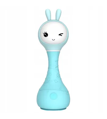 Alilo Króliczek smarty bunny grzechotka niebieski